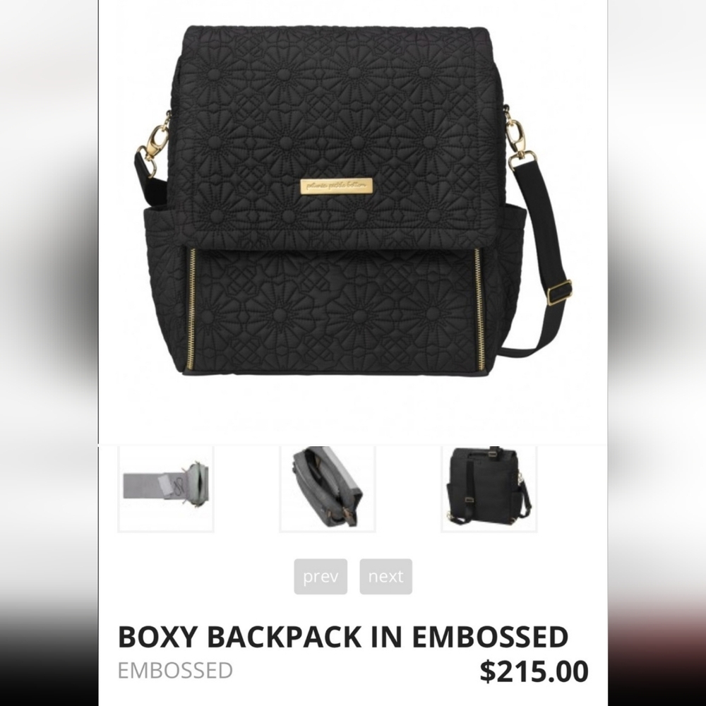 Boxy Backpack Diaper Bag